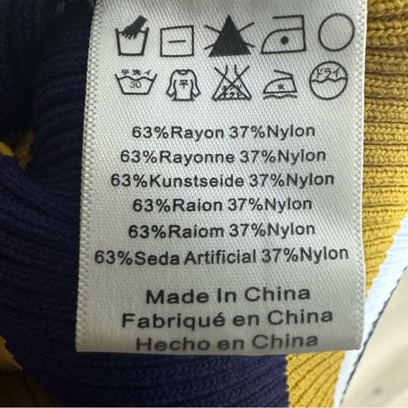 Anthropologie Callahan striped maxi skirt size M business casual convertible - Picture 12 of 12